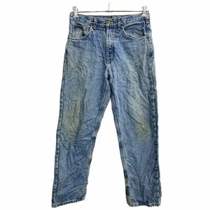 Кархартт Джинсовые штаны W32 Blue Cotton Mexico U.S. Покупка Америка 2404-451