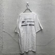 GILDAN 半袖 プリント Tシャツ ギルダン XL ホワイト ネイビー レッド バックプリント 古着卸 アメリカ仕入 a604-5858_画像4