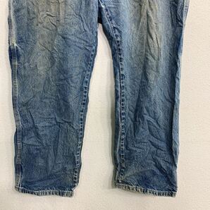 Dickies デニムペインターパンツ W38 ディッキーズ ビッグサイズ ブルー コットン メキシコ製 古着卸 アメリカ仕入 2404-539の画像3