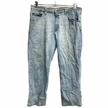 Wrangler デニムパンツ W36 ラングラー ビッグサイズ ライトブルー 古着卸 アメリカ仕入 2404-522_画像1