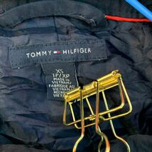 TOMMY HILFIGER ジップアップ ジャケット XL レディース ネイビー トミーヒルフィガー フード収納 古着卸 アメリカ仕入 a604-5847_画像9