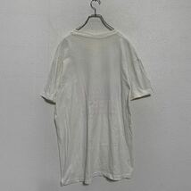 半袖 プリントTシャツ XL～ ホワイト ビッグサイズ シングルステッチ 星条旗 白頭鷲 古着卸 アメリカ仕入 a604-5903_画像6