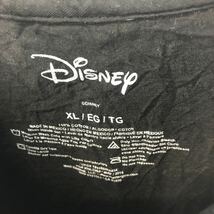 Disney 半袖 ロゴ Tシャツ ディズニー XL ブラック キャラクター ミッキー ビッグサイズ 古着卸 アメリカ仕入 a604-6036_画像7