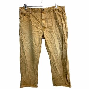 Dickies ワークパンツ W42 ディッキーズ ペインターパンツ ブラウン コットン メキシコ製 古着卸 アメリカ仕入 2404-622