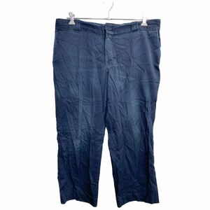 Dickies ワークパンツ W40 ディッキーズ ビッグサイズ ネイビー メキシコ製 古着卸 アメリカ仕入 2404-633