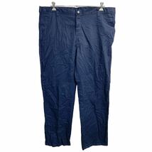 Dickies ワークパンツ W44 ディッキーズ ビッグサイズ ネイビー 古着卸 アメリカ仕入 2404-680_画像1