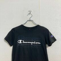 Champion 半袖 プリントTシャツ キッズ M ブラック チャンピオン 古着卸 アメリカ仕入 a604-6535_画像2