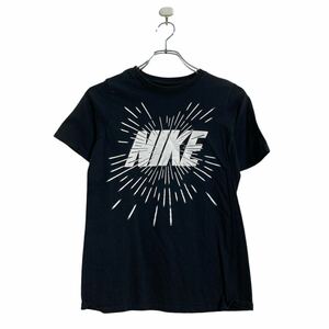 NIKE 半袖 プリント Tシャツ キッズ L ブラック ナイキ 古着卸 アメリカ仕入 a604-6547