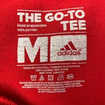 adidas 半袖 プリントTシャツ M レッド アディダス クルーネック ホッケー 2016 ワールドカップ 古着卸 アメリカ仕入 a604-6653_画像7