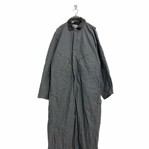 Walls 長袖 ダック 中綿 つなぎ W42 XL グレー ウォールズ ワークウェア 作業服 古着卸 アメリカ仕入 a604-6859