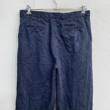 Puritan チノパン W36 タックパンツ ビッグサイズ ネイビー 古着卸 アメリカ仕入 2404-819_画像6