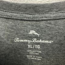 TOMMY BAHAMA 半袖 プリント Tシャツ トミーバハマ XL グレー バックプリント ビッグサイズ クルーネック 古着卸 アメリカ仕入 a604-6989_画像7