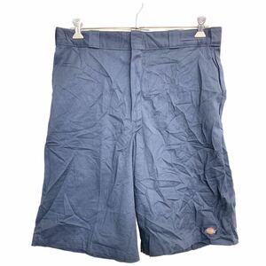 Dickies ワークショートパンツ W38 ディッキーズ ビッグサイズ ネイビー 古着卸 アメリカ仕入 2404-829