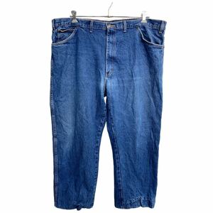 Dickies デニムパンツ W46 ディッキーズ ビッグサイズ インディゴ コットン メキシコ製 古着卸 アメリカ仕入 2404-841