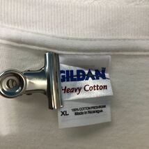 GILDAN 半袖 プリント Tシャツ ギルダン XL ホワイト 車 ビッグサイズ イラスト クルーネック 古着卸 アメリカ仕入 a604-7280_画像7