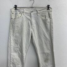 Levi's 513 デニムパンツ W34 リーバイス ホワイト スリム 古着卸 アメリカ仕入 2404-898_画像2