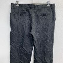 DOCKERS チノパン W38 ドッカーズ ストレートフィット ビッグサイズ ブラック ポリエステル 古着卸 アメリカ仕入 2404-883_画像5