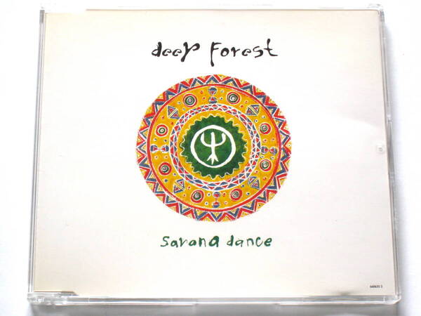 ディープ・フォレスト/Savana Dance (UK盤CD) ■ エリック・ムーケ Eric Mouquet / ミシェル・サンチェーズ Michel Sanchez / Deep Forest