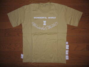 USED品★WONDERFUL WORLD KANEKO ISAO 半袖カットソー マスタードイエロー