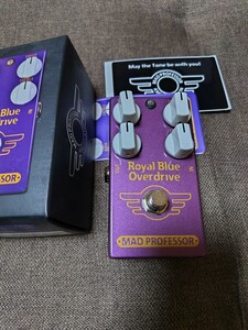 Royal Blue　overdrive MAD PROFESSOR マッドプロフェッサー オーバードライブ　美品