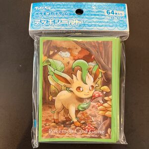 ポケモンセンターオリジナル ポケモンカードゲーム デッキシールド スリーブ リーフィア