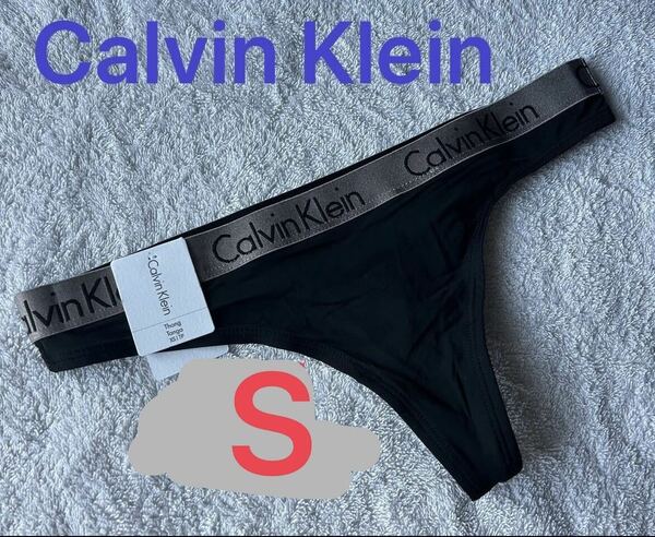 【送料無料】31新品★Calvin Klein カルバンクライン Thong Tバック ショーツ S （日本サイズS～M位）人気品２