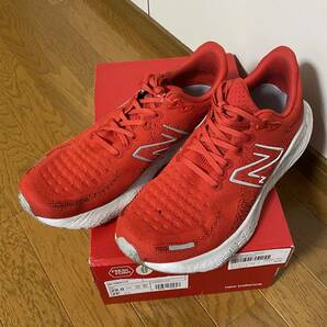 土日クーポンでお得定価1.6万円 29cm new balance X Fresh Foam X 1080 レッド M1080H12 赤 ニューバランス ランニング US11 フレッシュの画像3