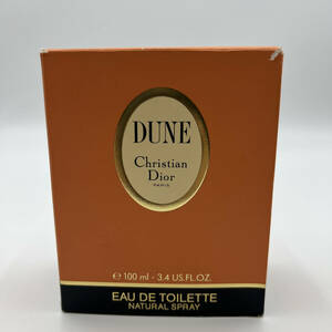 【179】Christian Dior クリスチャンディオール 香水 DUNE 100ml ボトル デューン オードゥ トワレ EAU DE TOILETTE ナチュラルスプレイ 