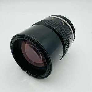 【120】Nikon ニコン NIKKOR 135mm 1:2.8 レンズ カメラレンズ 一眼 一眼レフ ケース付き 黒 ブラック camera