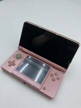 【20】3DS ニンテンドー3DS ミスティピンク 動作確認済み動作品 本体 タッチペン 付属 Nintendo 3DS Ds ニンテンドー 任天堂 説明書付き_画像4