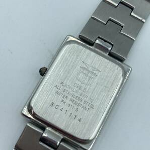 【60】 動作確認済み ELGIN 腕時計 スイスバンク 999.5 PLATINUM BAR1g クォーツ レディース シンプル時計 の画像8