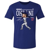 【USサイズ M】大谷翔平 ドジャース 野球 Cartoon Tシャツ ロイヤルブルー A-C-BNLCHGR-XX-0016-092-08-BSH_画像1