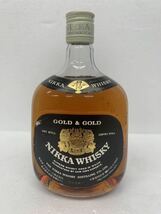 ニッカウイスキー gold&gold NIKKA whisky 古酒_画像1