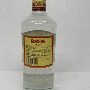 旧ボトル ゴードン ドライジン Gordon's Dry Gin 700ml 40%の画像2