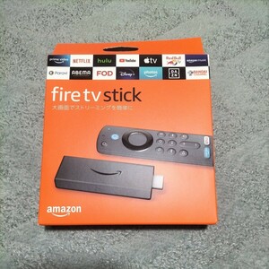 【新品未開封】Amazon Fire TV Stick - Alexa対応音声認識リモコン(第3世代)付属 ストリーミングメディアプレーヤー