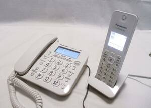 M240426N60*Panasonic cordless telephone machine VE-GD25-W* Yahoo auc .... shipping!*