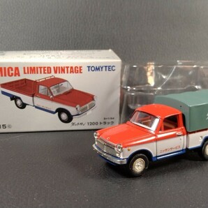 トミカ リミテッド ヴィンテージ LV-15 C ダットサン 1200 トラック TOMICA LIMITED VINTAGE DATSUN TRUCKの画像8