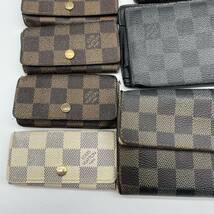 LOUIS VUITTON【 14点 まとめ セット 】ルイヴィトン 長財布 折り財布 ダミエ モノグラム 小物 大量 LV レザー ポルト ウォレット ジャンク_画像5