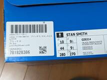 【送料無料・未使用】adidas STAN SMITH CORE BLACK 28.0cm GZ6314_画像7