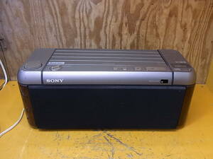 *Ca/613* Sony SONY* desk CD radio-cassette *D-2010* Junk 