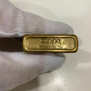【１円スタート】ジッポzippo 真鍮 オイルライター 沖縄ZIPPO ジッポー の画像3