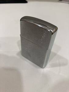 【１円スタート】ZIPPO ジッポー 喫煙具 シルバーカラー オイルライター 無地 シンプルデザイン ライター ジッポ 