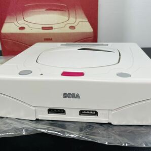 美品 動作品 SS SEGA SATURN セガサターン HST-0014 HST-3220 白 ホワイトサターン セット レトロゲームの画像4