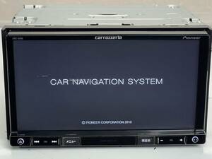 動作品 Pioneer carrozzeria カロッツェリア 楽ナビ AVIC-RZ99 2015年地図/フルセグTV/Bluetooth/DVD/CD/SD HDMI(J57)