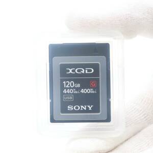 #b1104【美品】 SONY ソニー XQDメモリーカード Gシリーズ 120GB QD-G120F