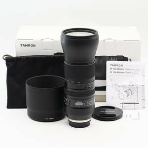 #b1132【美品】 TAMRON タムロン SP 150-600mm F5-6.3 Di VC USD G2 A022E（キヤノンEF用）