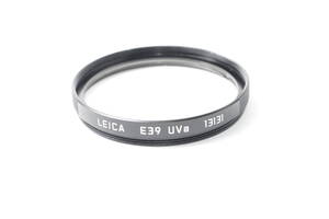 #a1455【並品】 Leica ライカ フィルター E39UVA 13131 ブラック