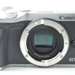 #a1492【良品】 Canon キヤノン EOS M6 ボディ シルバーの画像2