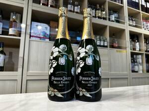 41963-64 [最新 2015] ペリエ ジュエ ベルエポック ブリュット シャンパン 750ml 2本セット / PERRIER JOUET BELLE EPOQUE