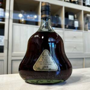 42304 ヘネシー XO 金キャップ グリーンボトル 700ml ※表ラベル無 Hennessyの画像4